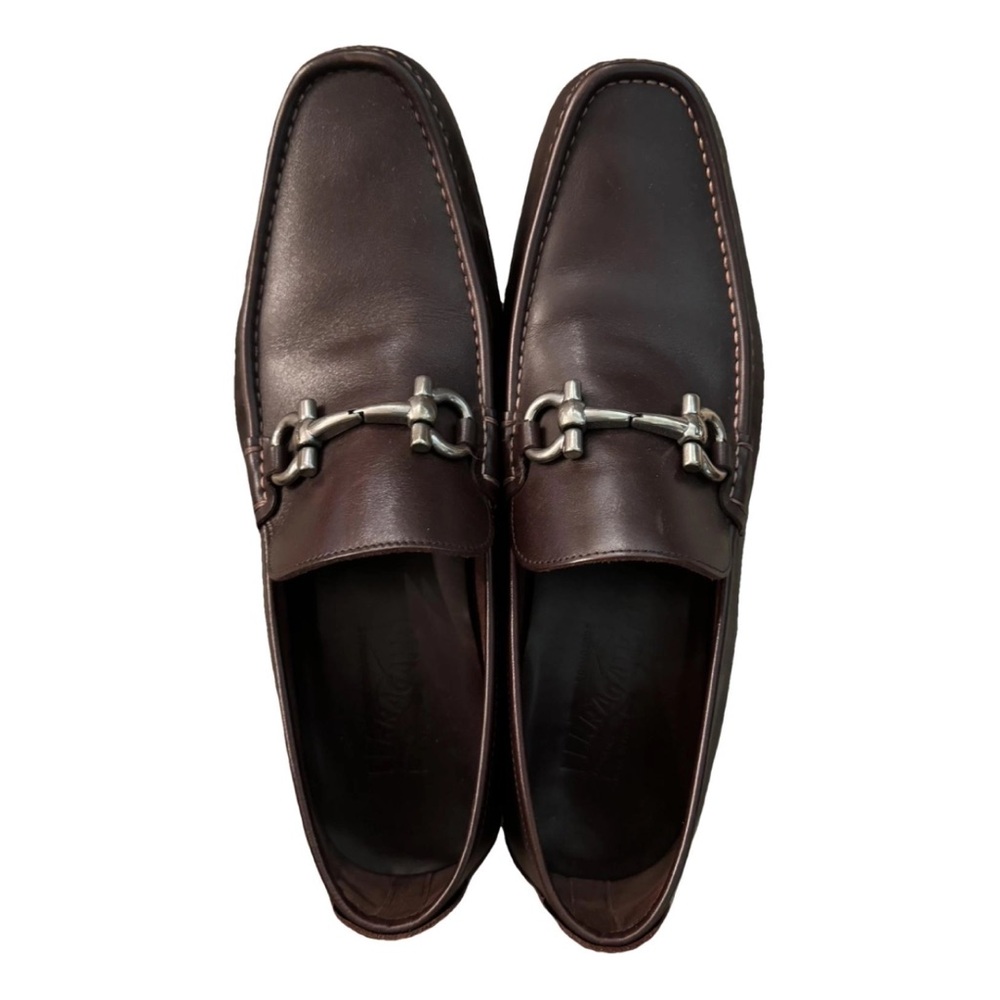 ❤️🌟SALVATORE FERRAGAMO Men’s Leather Loafers